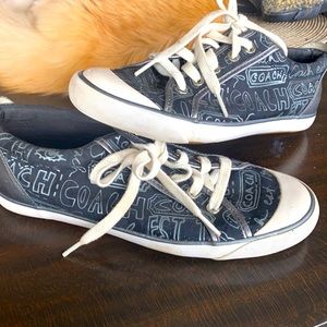 Coach sneakers size 9.5